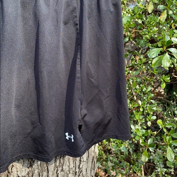 Under Armor Black Golf Tennis Skort with Slits Attached Shorts Small S Elastic - Picture 2 of 16